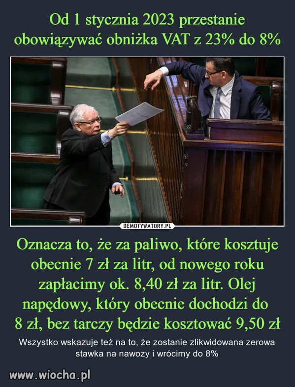 Dobra Zmiana PiSu, zeby ludziom zylo sie, lepiej..