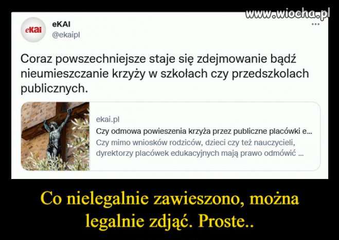 Zastanów się, zanim go umieścisz na swojej własności.