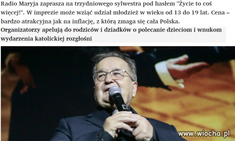 Sylwester u rydzyka