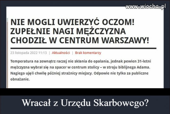 Dopadł go polski ład...