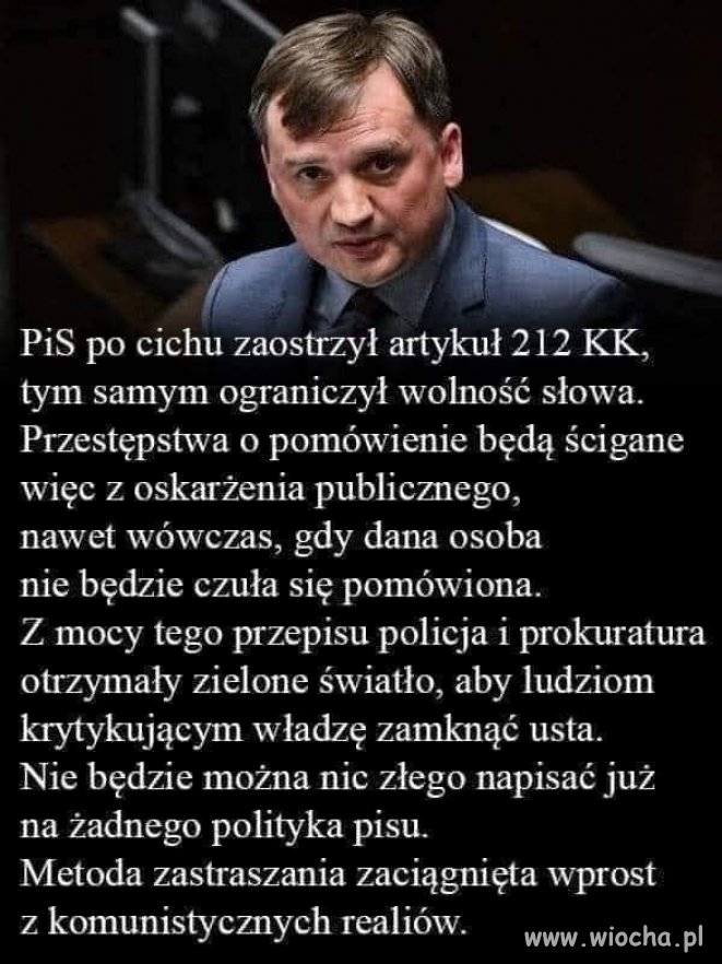 Zamykanie ust krytykom władzy