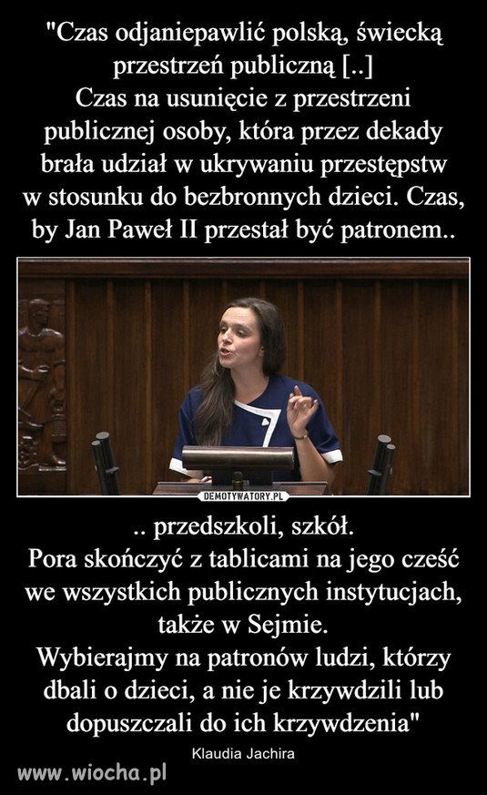 Jan Paweł II już nie taki święty. 