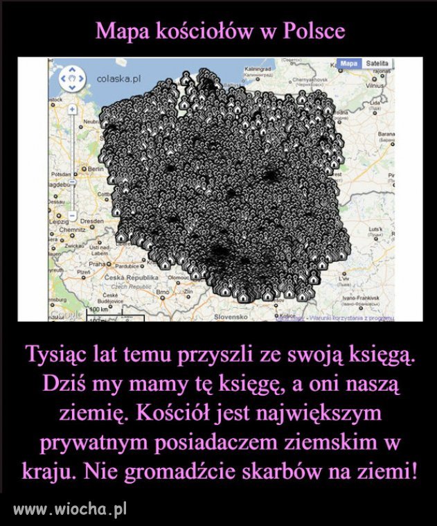Czarna zaraza od wieków indoktrynowała i ogłupiała naród!