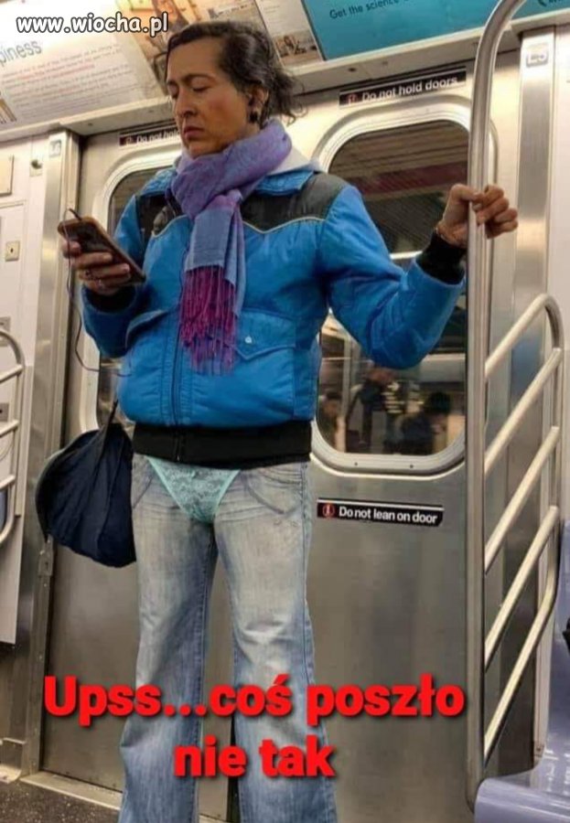 Chyba się spieszyła 