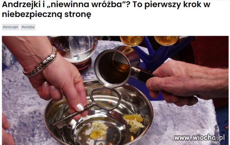 Sezon ataków na zabawy andrzejkowe już otwarty