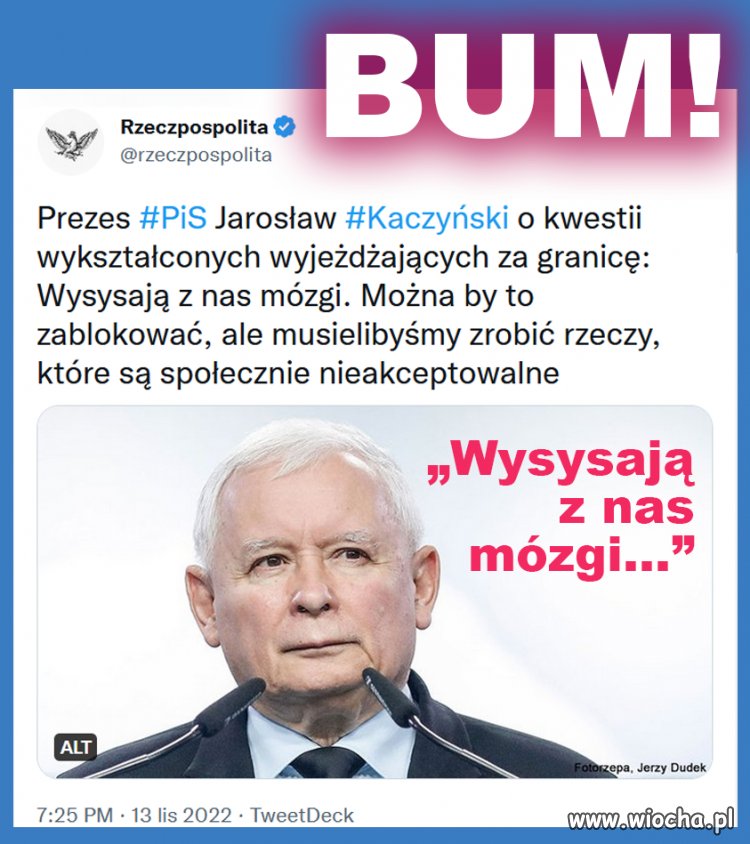 Musiałby kieszonkowy dyktator siłą zatrzymywać ludzi, jak w PRL.