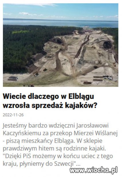 Najwiekszy sukces PiSu: Row Kaczynskiego!