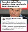 Co z niego za prezydent i na dodatek prawnik , który nagminnie łamie Konstytucję 