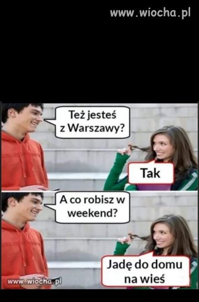 Mieszkam w mieście. 