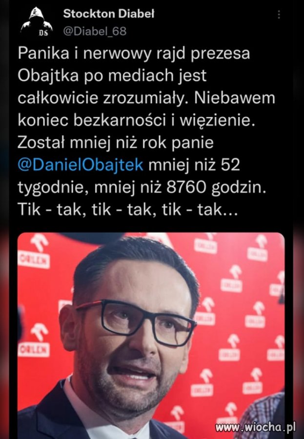 Mniej niż rok...