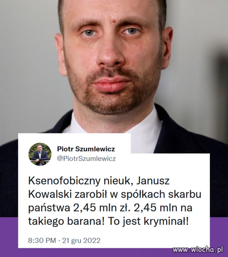Emeryt, rencista zadowolony, bo dostał 13/14 - stkę.