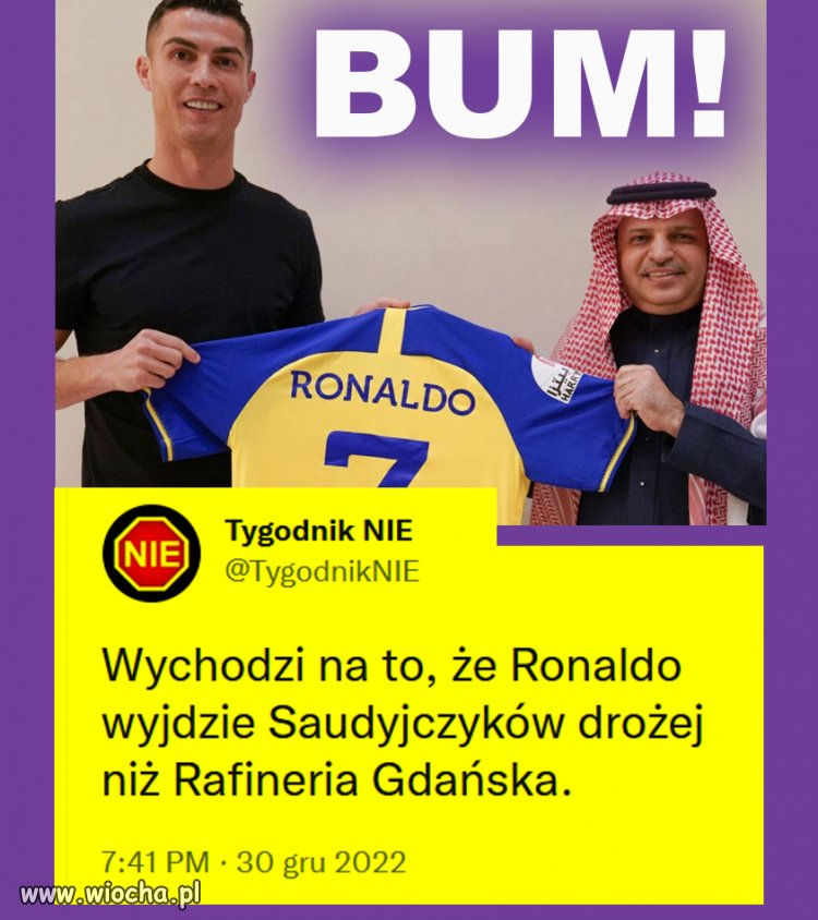 Bo jak interes robi powiatowy kombinator z głosem eunucha...