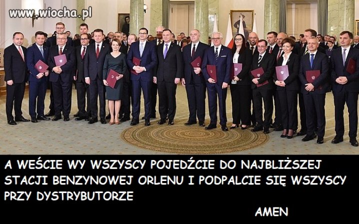 Życzenia ode mnie dla pisonów