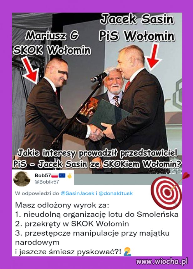 Jakie interesy prowadził ze SKOKIEM Wołomin???