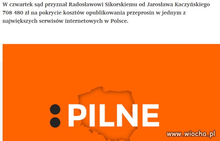 No to kaczor niech wyciąga z materaca
