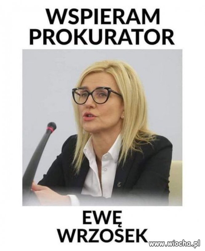 Również Panią popieram