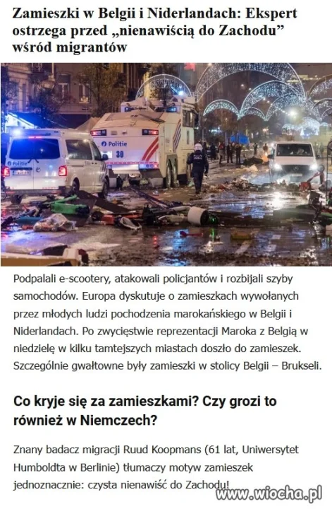Czysta nienawiść do zachodu.