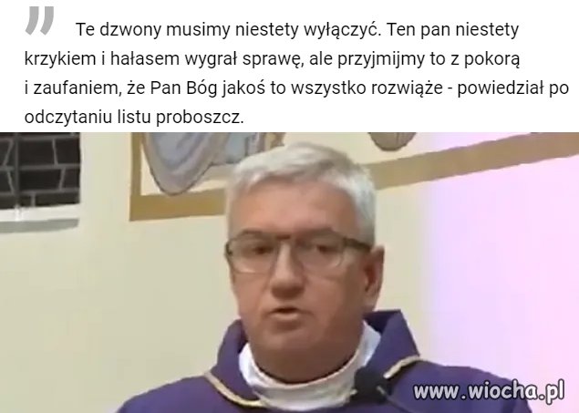 I znowu będzie że kościół jest prześladowany