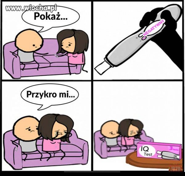 Obowiązkowy test dla karyn 