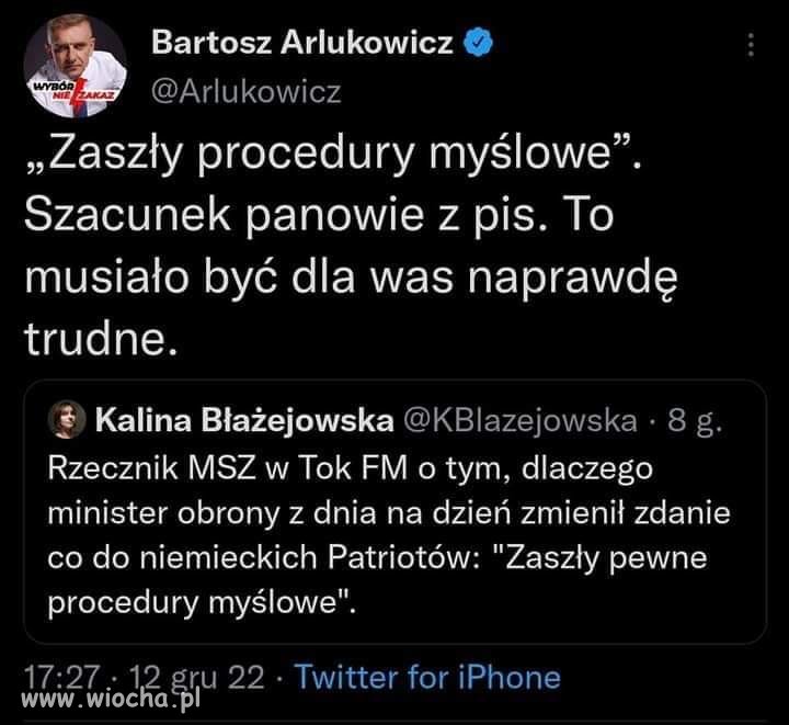 że ich głowy wytrzymały te procedury myślowe