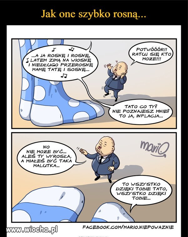 Tatko Glapa i jego inflacja...