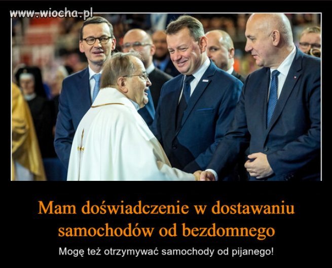 Oszust Rydzyk zawsze do usług PiSu, za bóg zapłać.