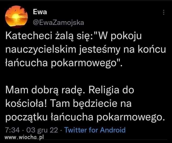 Okupanta raczej trudno nazwać Nauczycielem