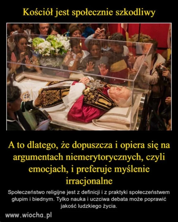 KK jest największym źródłem zacofania w Polsce.