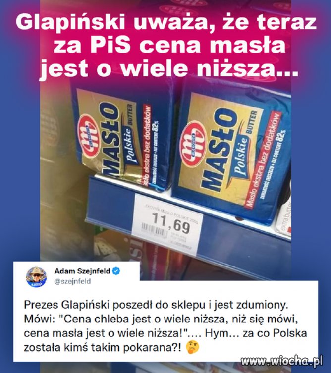Oderwany od rzeczywistości "jaszczomb"
