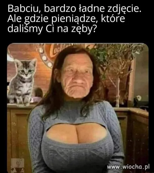 Babcia miała inne priorytety