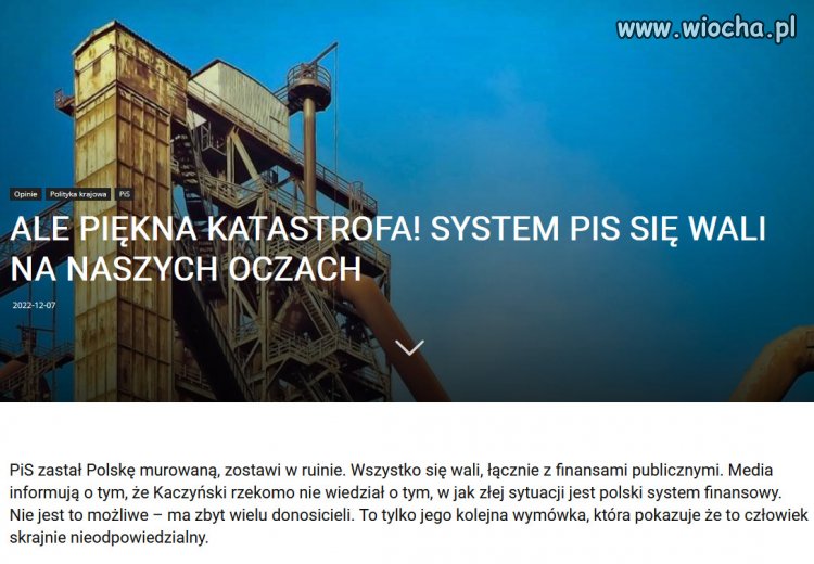 Upadek Kaczyńskiego będzie bardzo bolesny.
