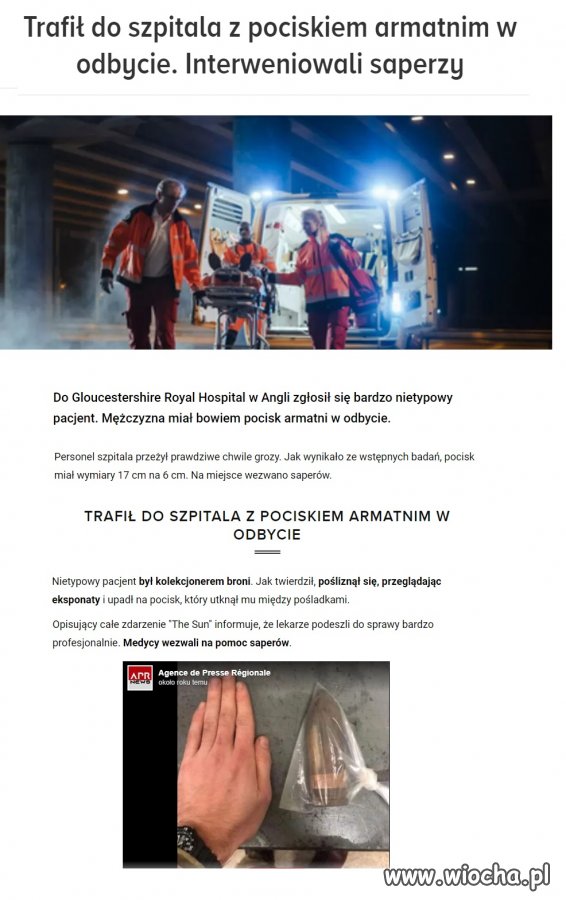 Myślałem, że to członek ONR
