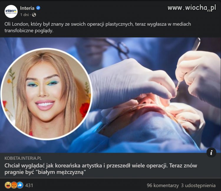 LGBT mu się znudziło...przecież "taki się urodził"