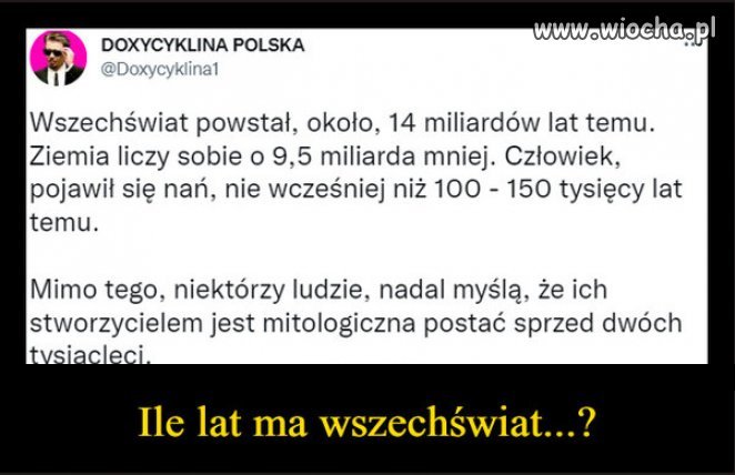 Nauka dawno wyrzedziła, biblijne bajki i legendy..