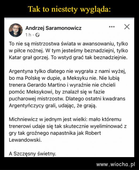 Polacy mieli szczęście, bo bramek mogło być więcej