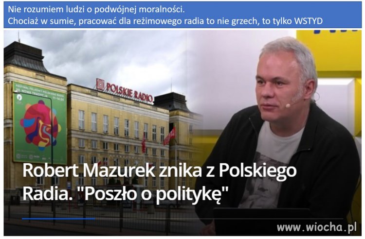 Panie Mazurek, kasiora pasowała, a teraz płacz