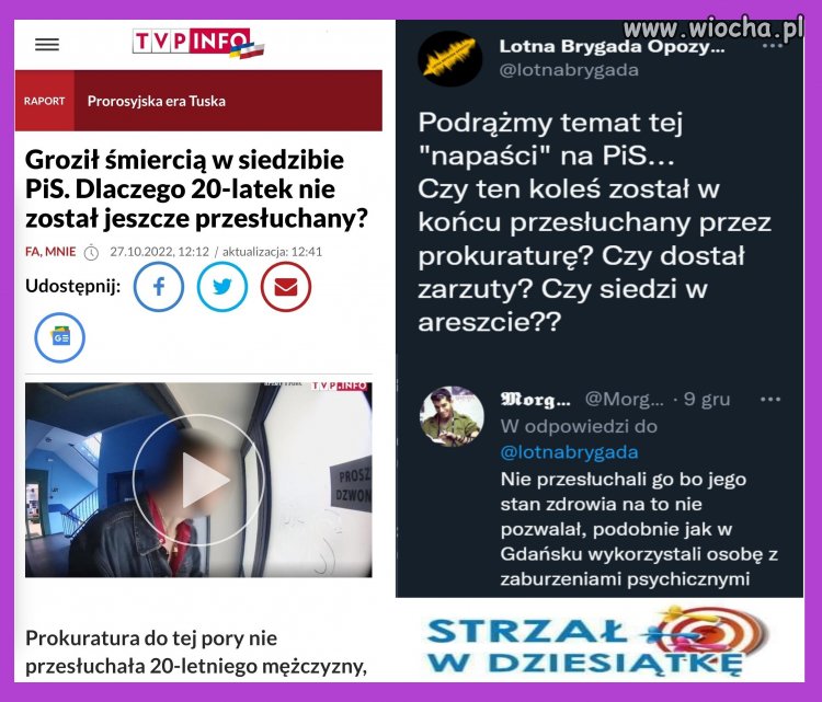 Przecież to była ustawka. Tylko ślepy by tego nie zauważył.