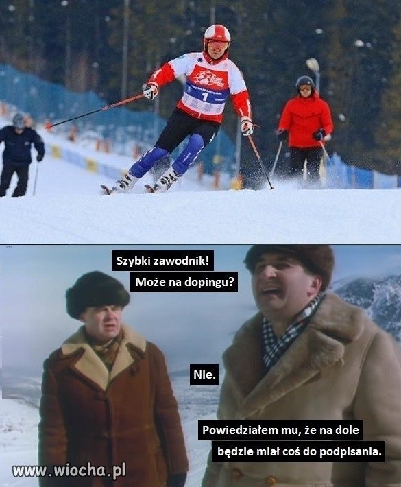 Pierwszy narciarz Rzeczypospolitej
