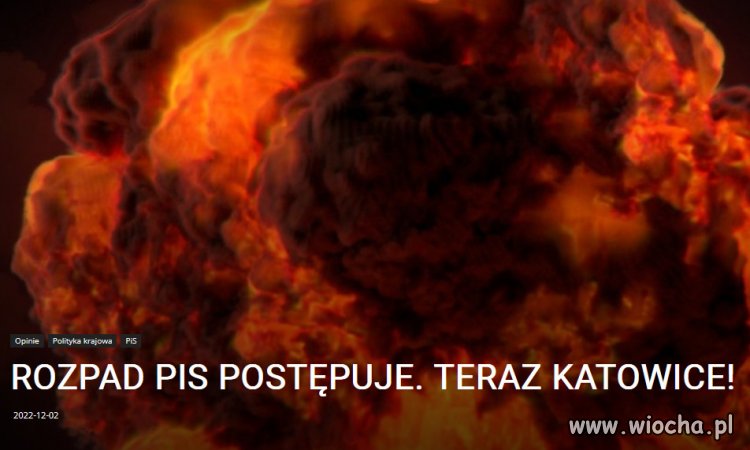 Rozpad PiS staje się faktem.