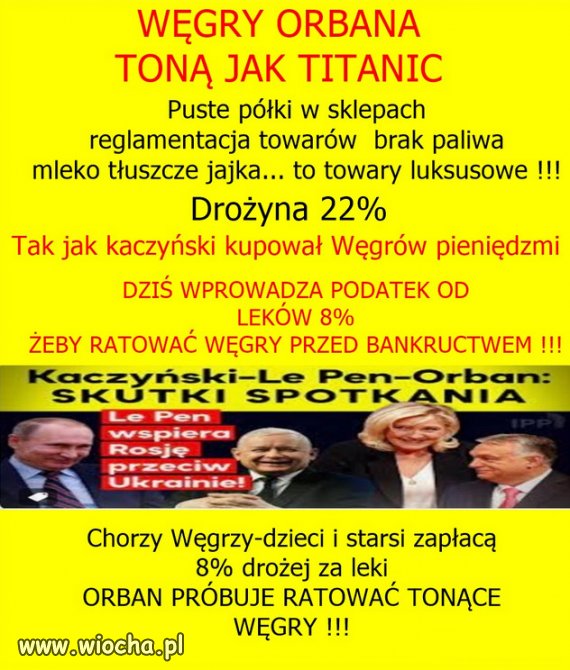 Kaczyński chciał zrobić z Polski drugie Węgry i nadal stara