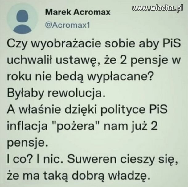 Kolejny dowód że PiS ma wyznawców 