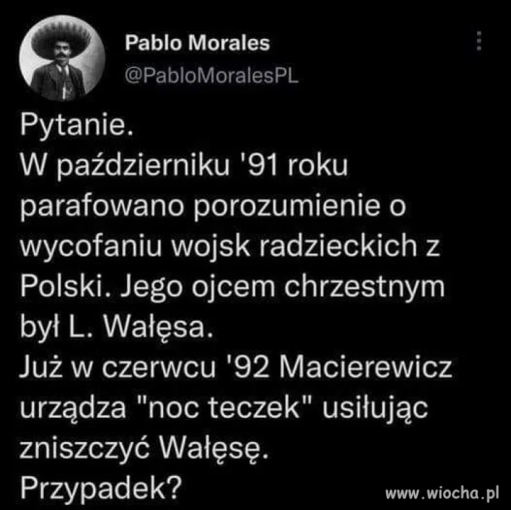Przypadek? - Nie sądzę!