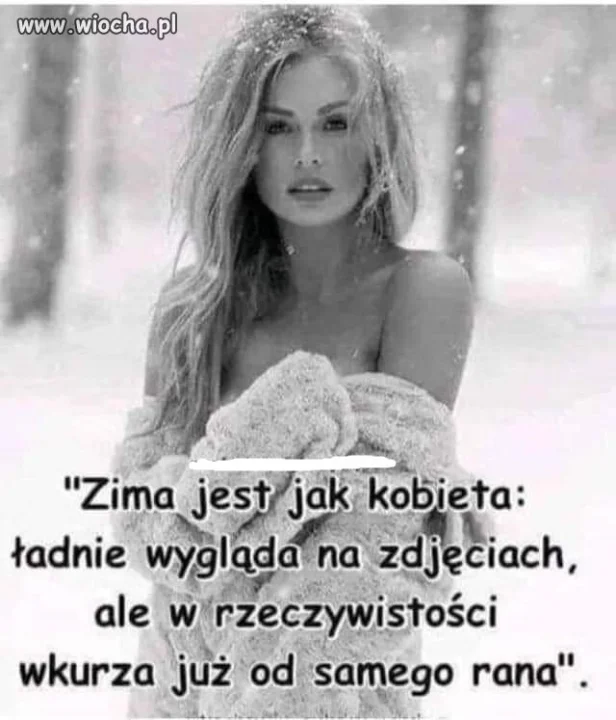 Zima ma czasem