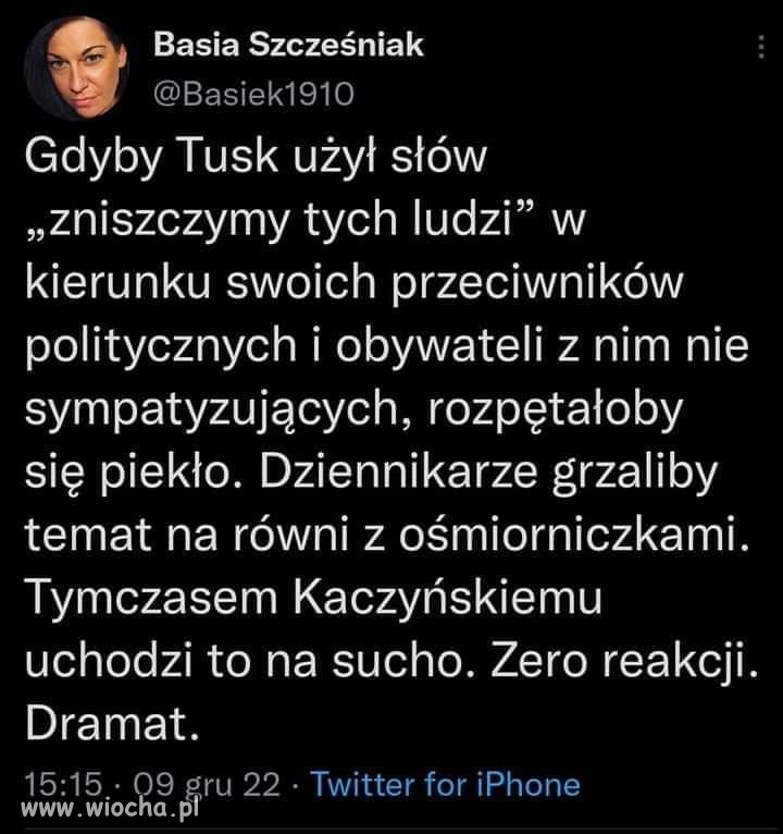 A przepraszam kto ma zareagować? Przecież oni wszyscy siebie warci.