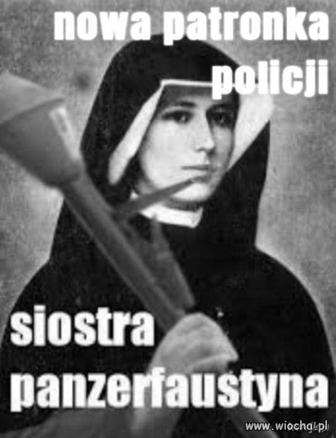 Nowa patronka polskiej milicji