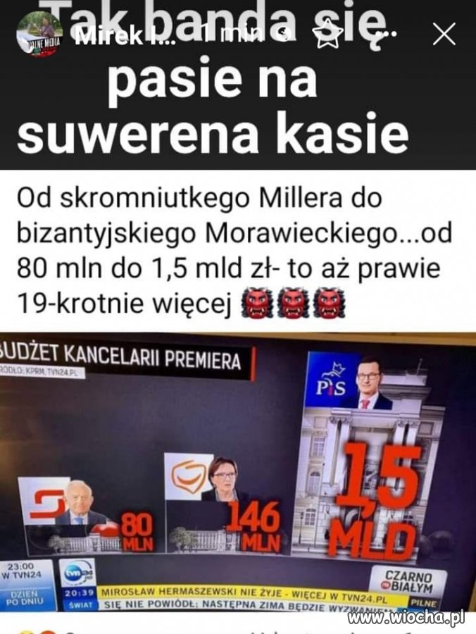 Ale Miller to wstrętny, zachłanny komunista