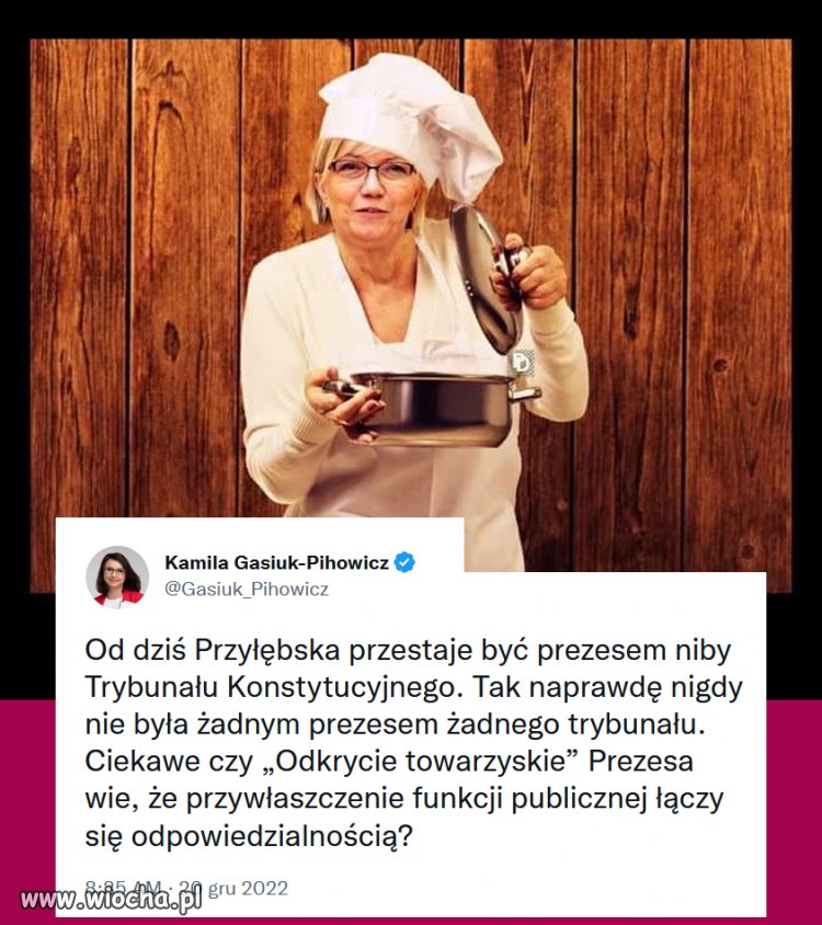 Za wydłużenie sobie kadencji Przyłębskiej nic nie grozi. 