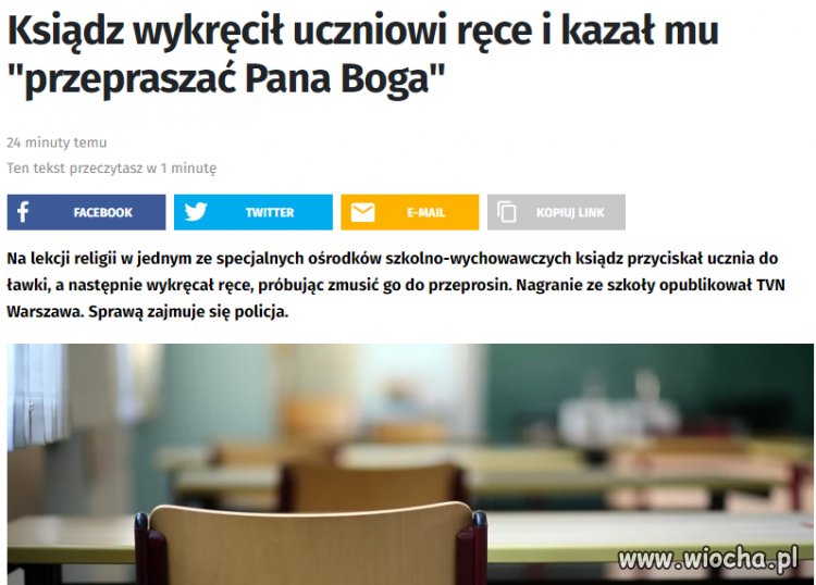 RPD pewnie jak zwykle stanie w obronie księdza