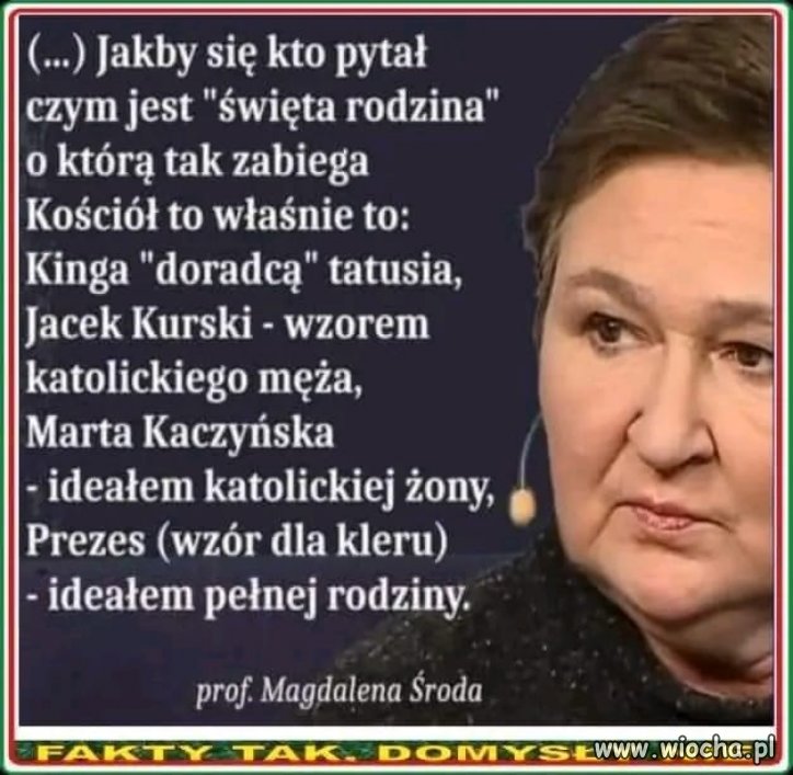 Idealna. I wszyscy mamy się dostosować