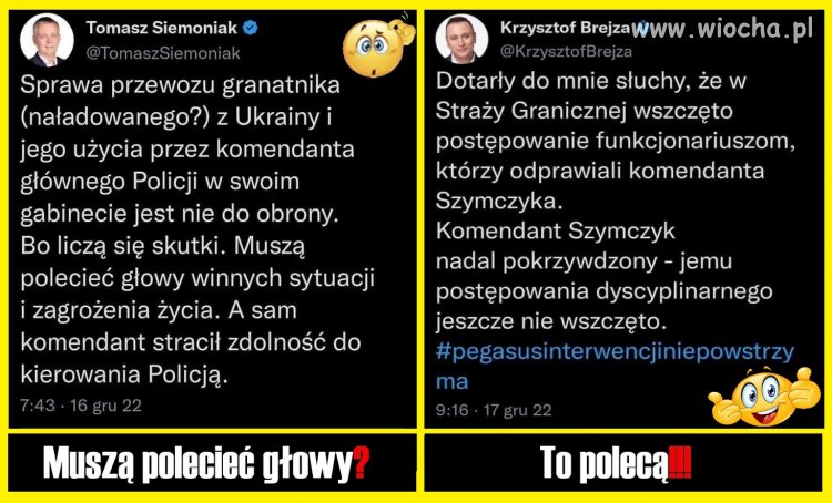 Muszą polecieć głowy???   